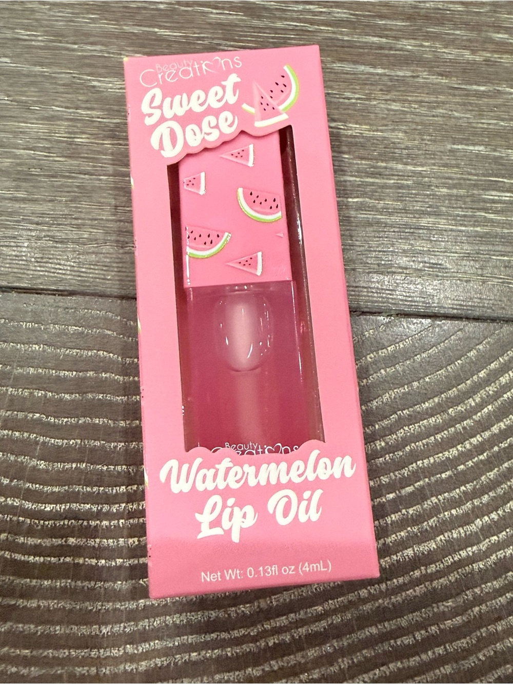 NWT Beauty Creations Sweet Dose Watermelon Lip Oil